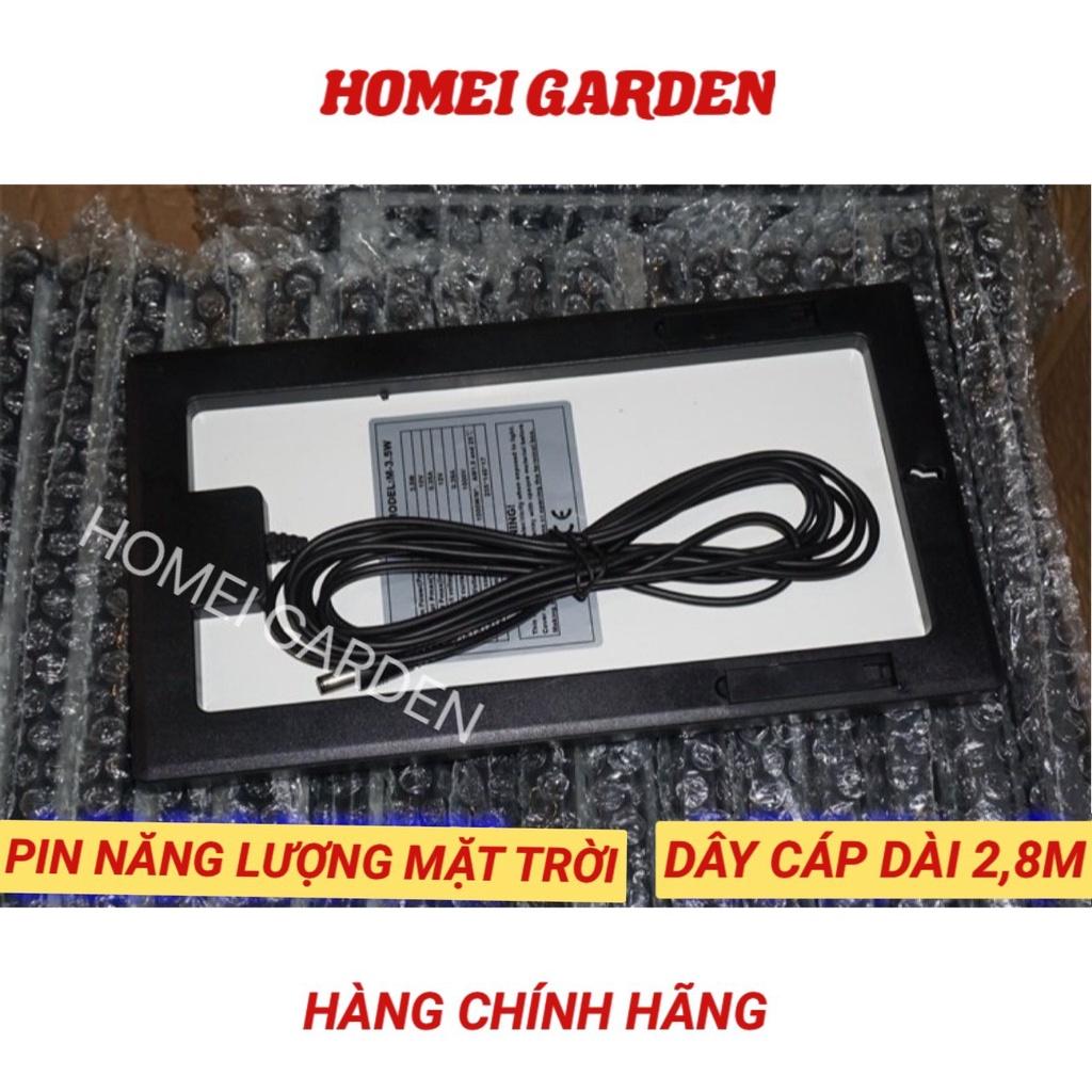 Tấm pin năng lượng mặt trời 10V 3.5W mới 100%, kèm dây điện và jack cắm - G0013