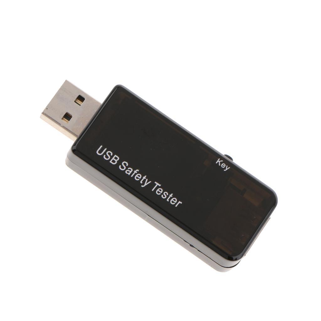 USB Safety Tester LCD Charger Voltage Current Meter Battery Power 5.1A 30V