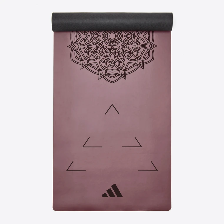 Thảm Yoga ADIDAS ADYG-10820VC Cao su PU thiên nhiên 4mm Chống trượt khi ra mồ hôi - Hàng Chính Hãng