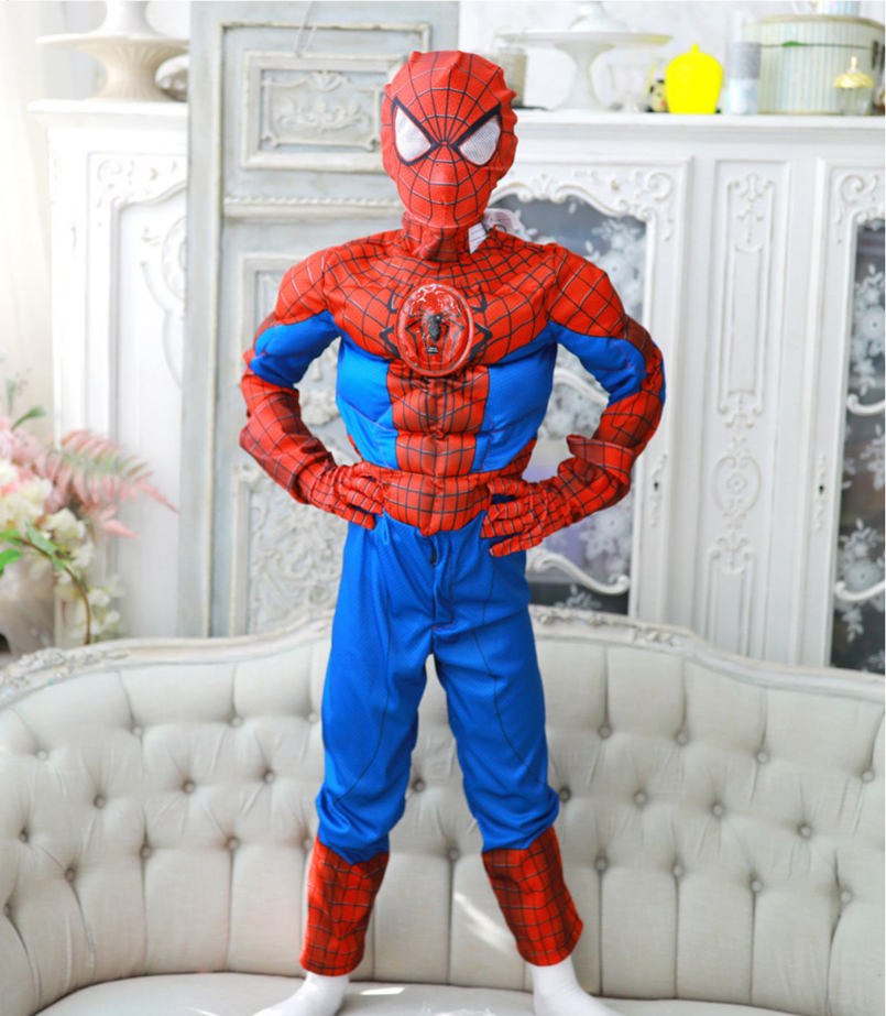 Trang phục hóa trang Spider Man - kèm phụ kiện cho bé