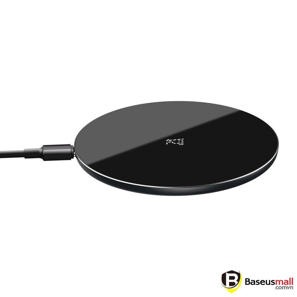 Baseus -BaseusMall VN Đế sạc nhanh không dây 15W Baseus Simple Wireless Charger (Hàng chính hãng)