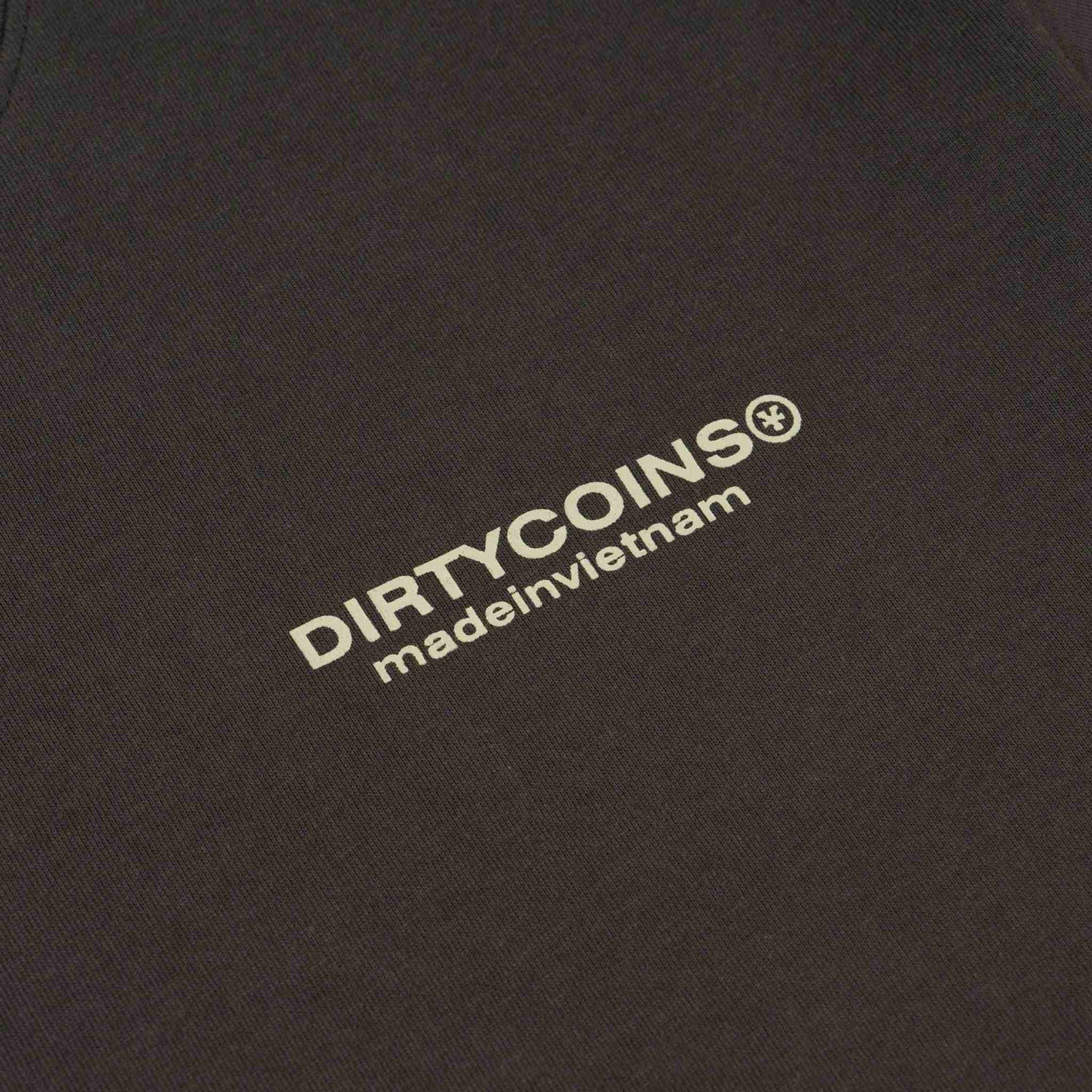 Áo Thun DirtyCoins Metal Label Regular T-shirt - Charcoal