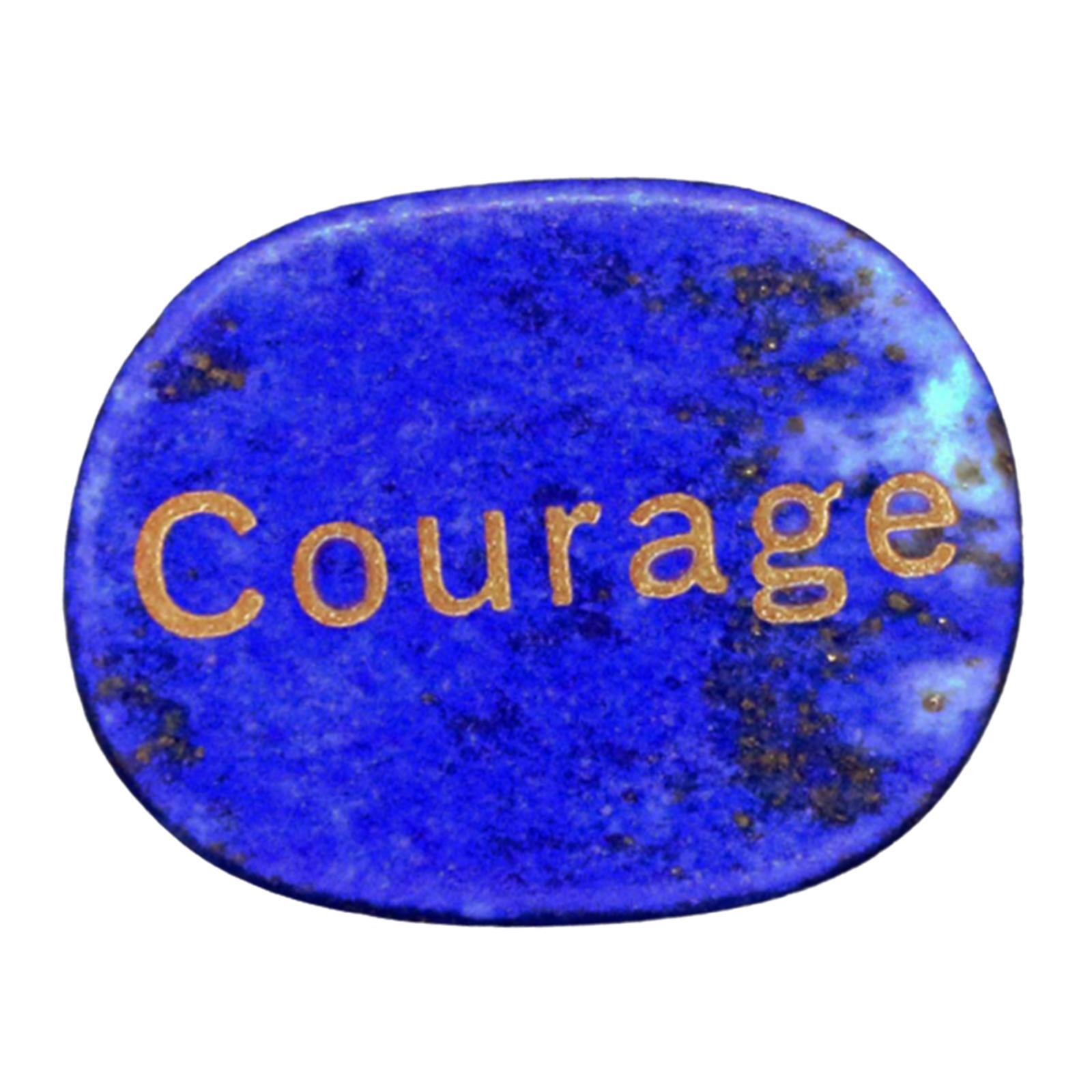 Tumbled Stones Tumbling Rock, Engraved Letters ,Collectible ,Arrangement Decoration DIY Gifts Tumble Rock Stones Figurines for Car