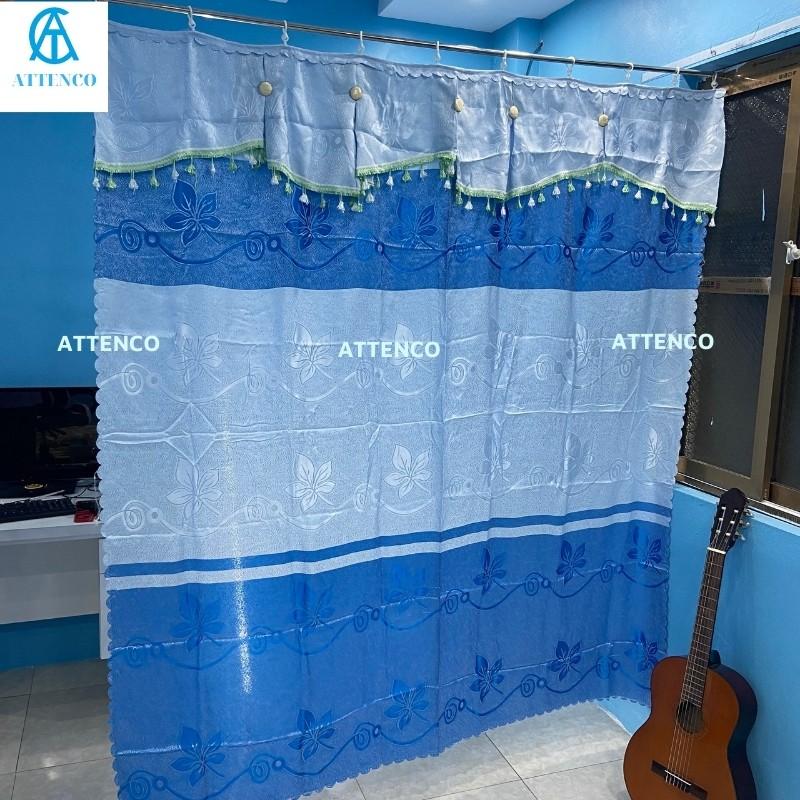 RÈM CỬA CÓ MÓC TREO SẴN VẢI GẤM DÀY HỌA TIẾT NHÃ NHẶN SANG TRỌNG MÀN NGĂN PHÒNG