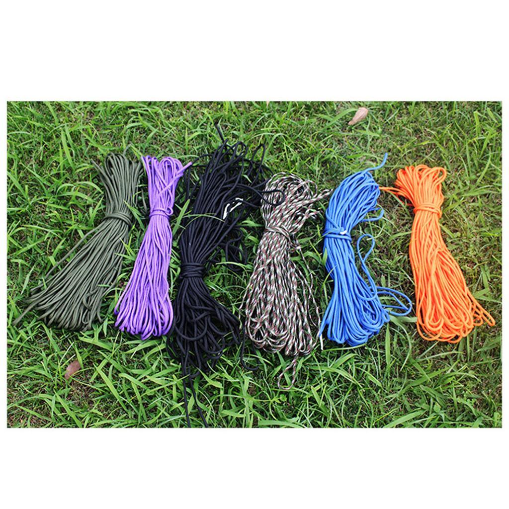 100FT 550LB Outdoor Camping Hiking Survival Paracord Parachute Cord Rope 7 Strand Core String Tie Down Lanyard