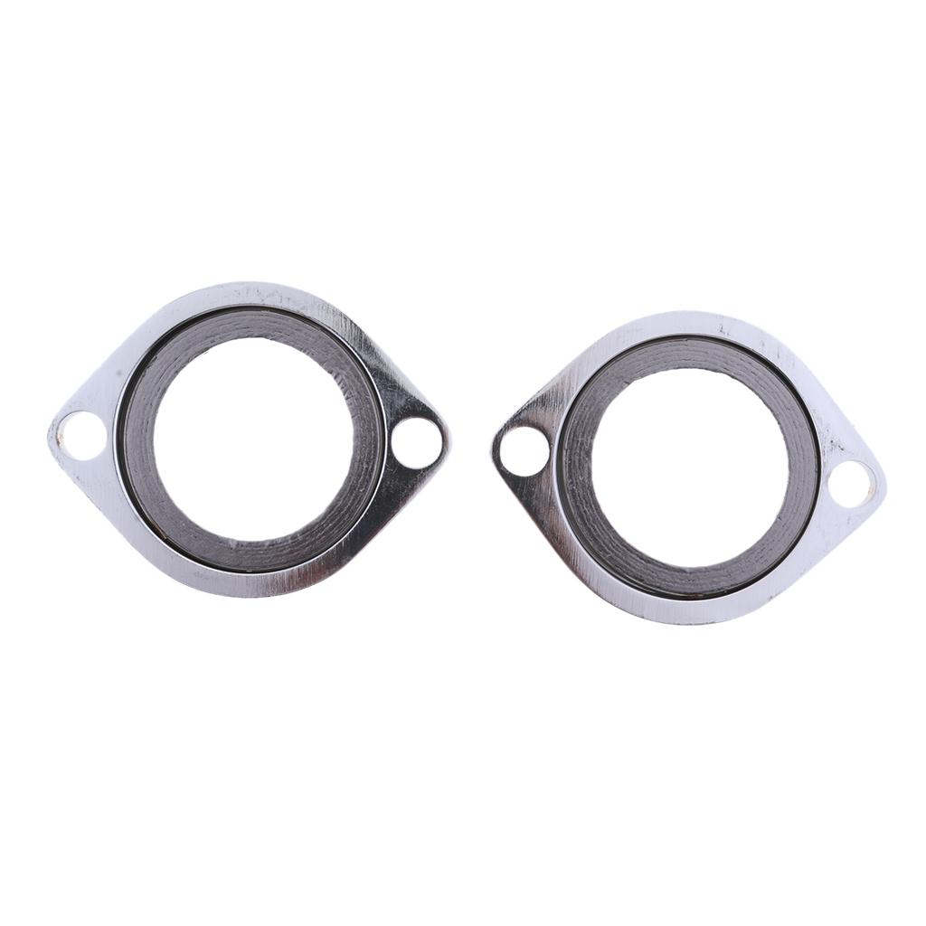 Exhaust Flange Kit W/ Gaskets for Harley Evo Twin Cam Street Glide Fat Boy