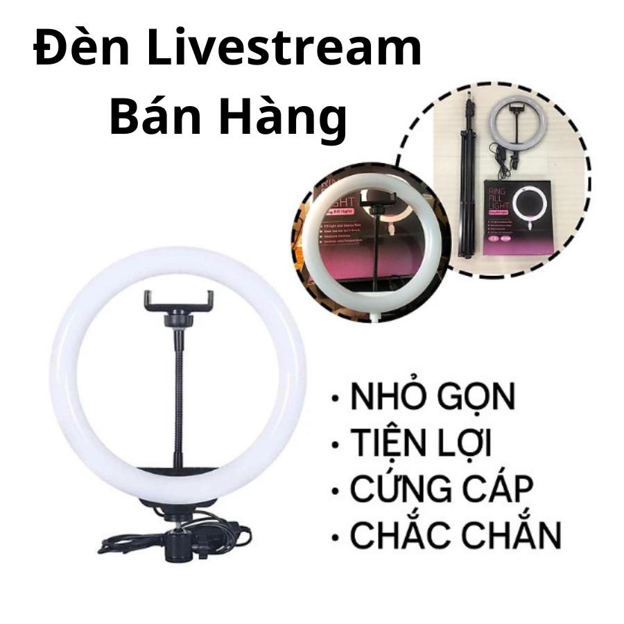 Đèn Livestream Bán Hàng MINPRO Size 30 33 36 45 54 cm, Đèn Make Up Trang Điểm Chụp Ảnh Dễ Dàng Tháo Lắp