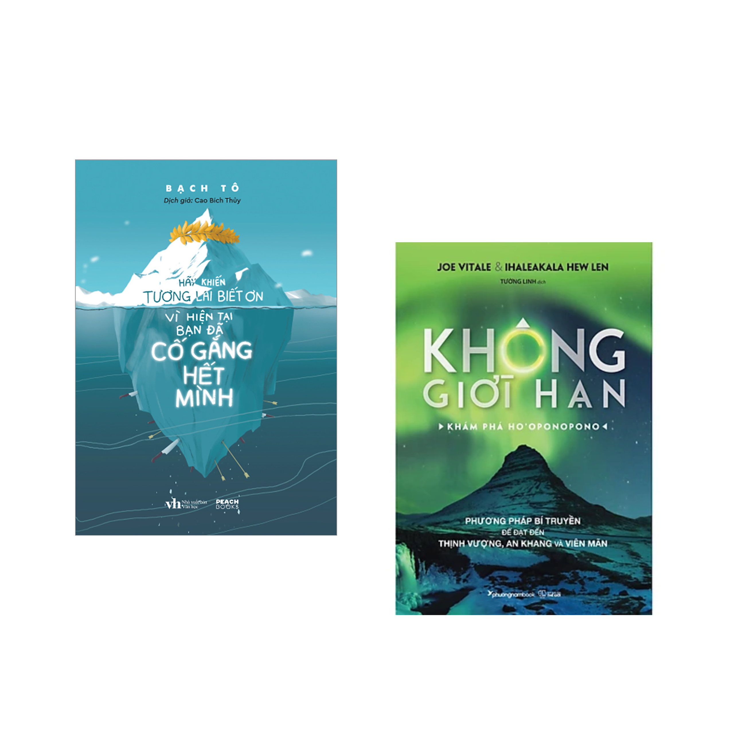 Combo sách Tư Duy Kĩ Năng Sống: Không Giới Hạn - Khám Phá HO'OPONOPONO+ Hãy Khiến Tương Lai Biết Ơn Vì Hiện Tại Bạn Đã Cố Gắng Hết Mình/ Tặng Book mark