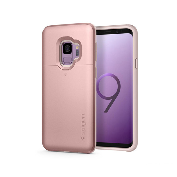 Ốp lưng dành cho Samsung Galaxy S9 Spigen Slim Armor CS - Hàng Chính Hãng