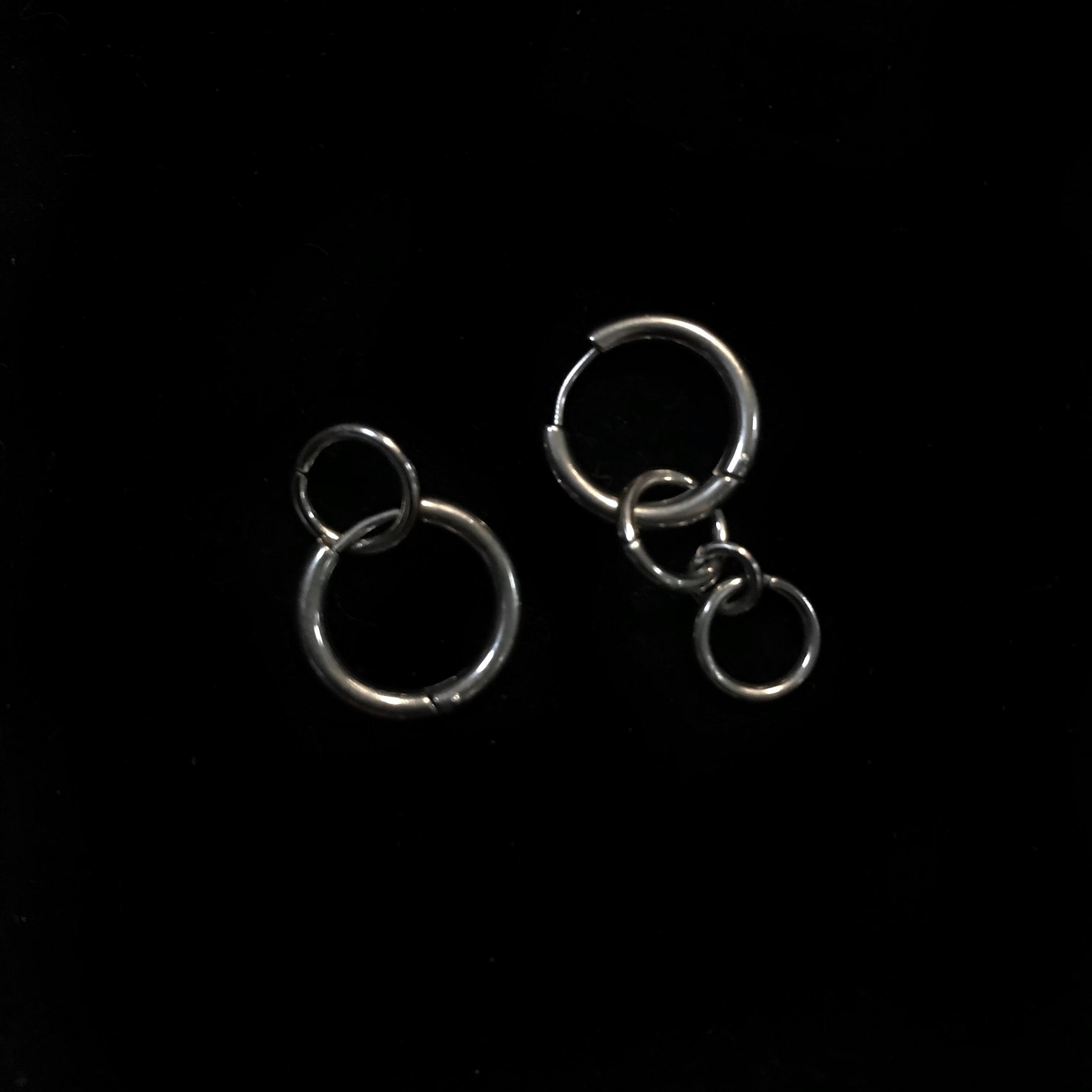 Khuyên tai tròn xỏ lỗ