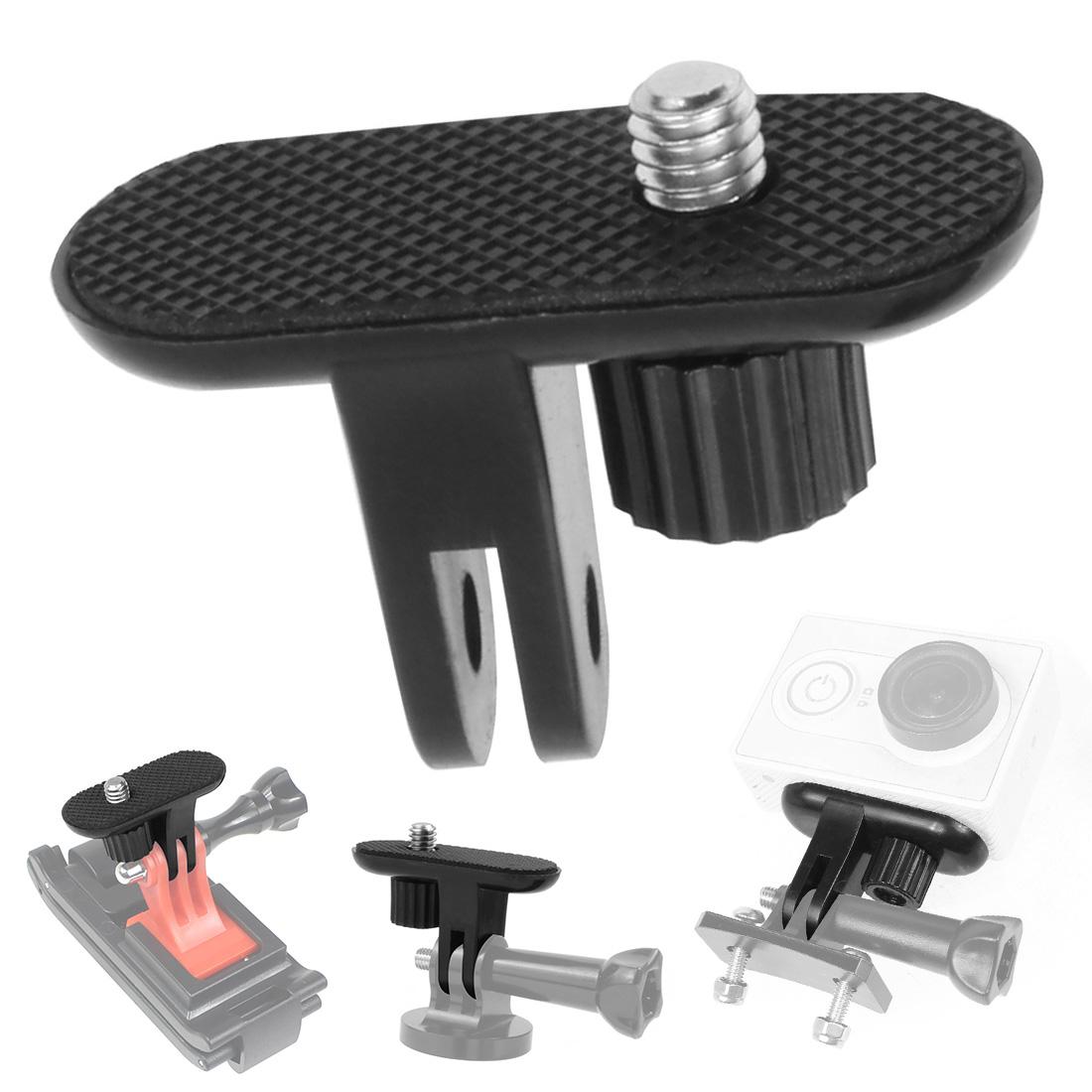 Mini ABS Tripod Mount 1/4 Bộ chuyển đổi Monopod đầu Vít cho GoPro Hero 9 8 7 6 5 cho Insta360 One x2 R cho máy ảnh hành động DJI OSMO