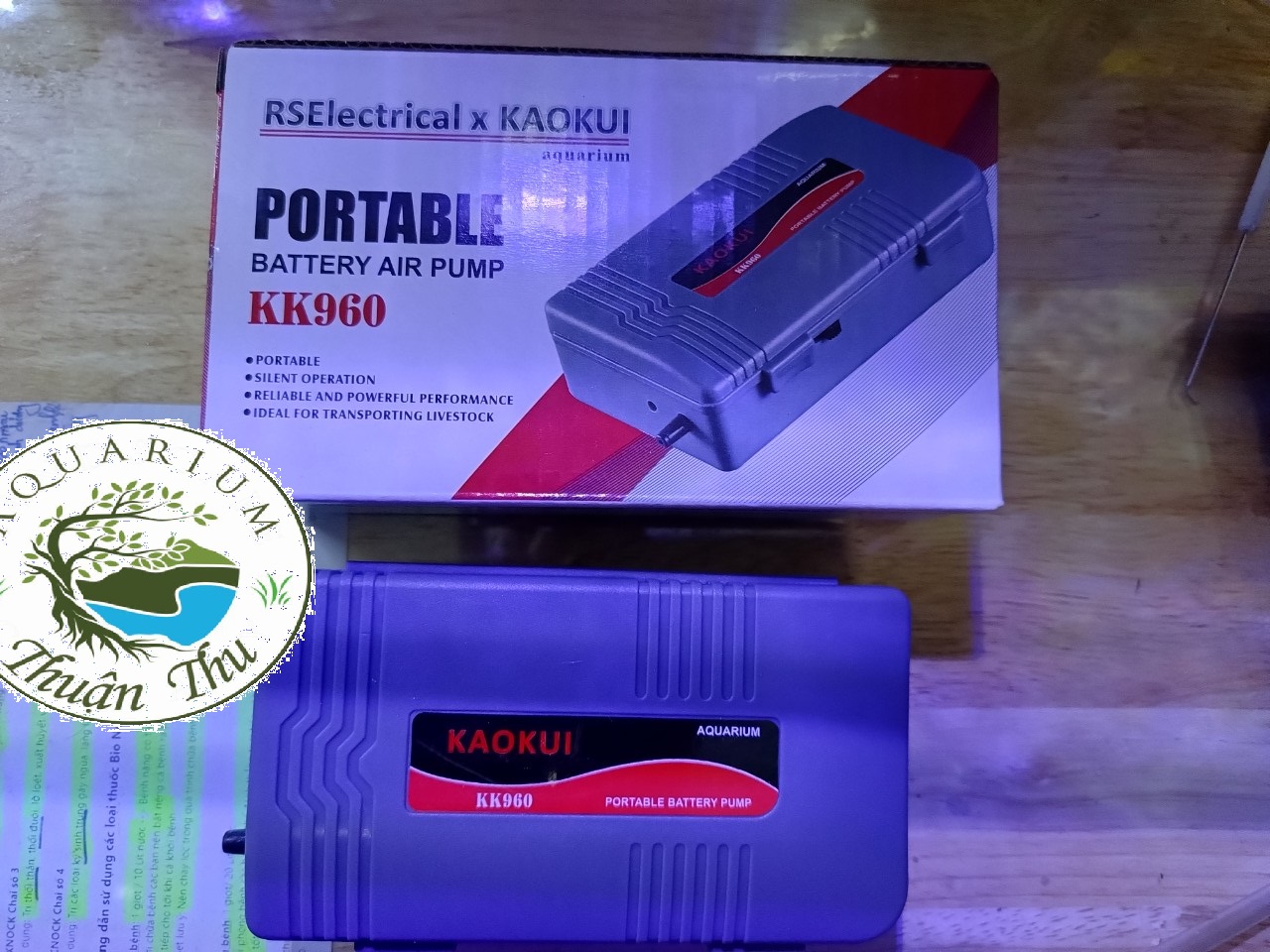 Máy sủi oxy chạy bằng pin Kaokui 960