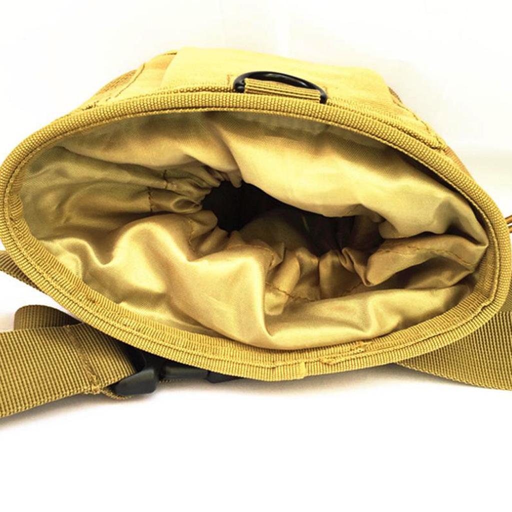 2pcs/set Black+ Tan Strong Durable Chalk Bag with Adjustable & Quick Clip-on Belt for Rock Climbing Weightlifting Bouldering Gym