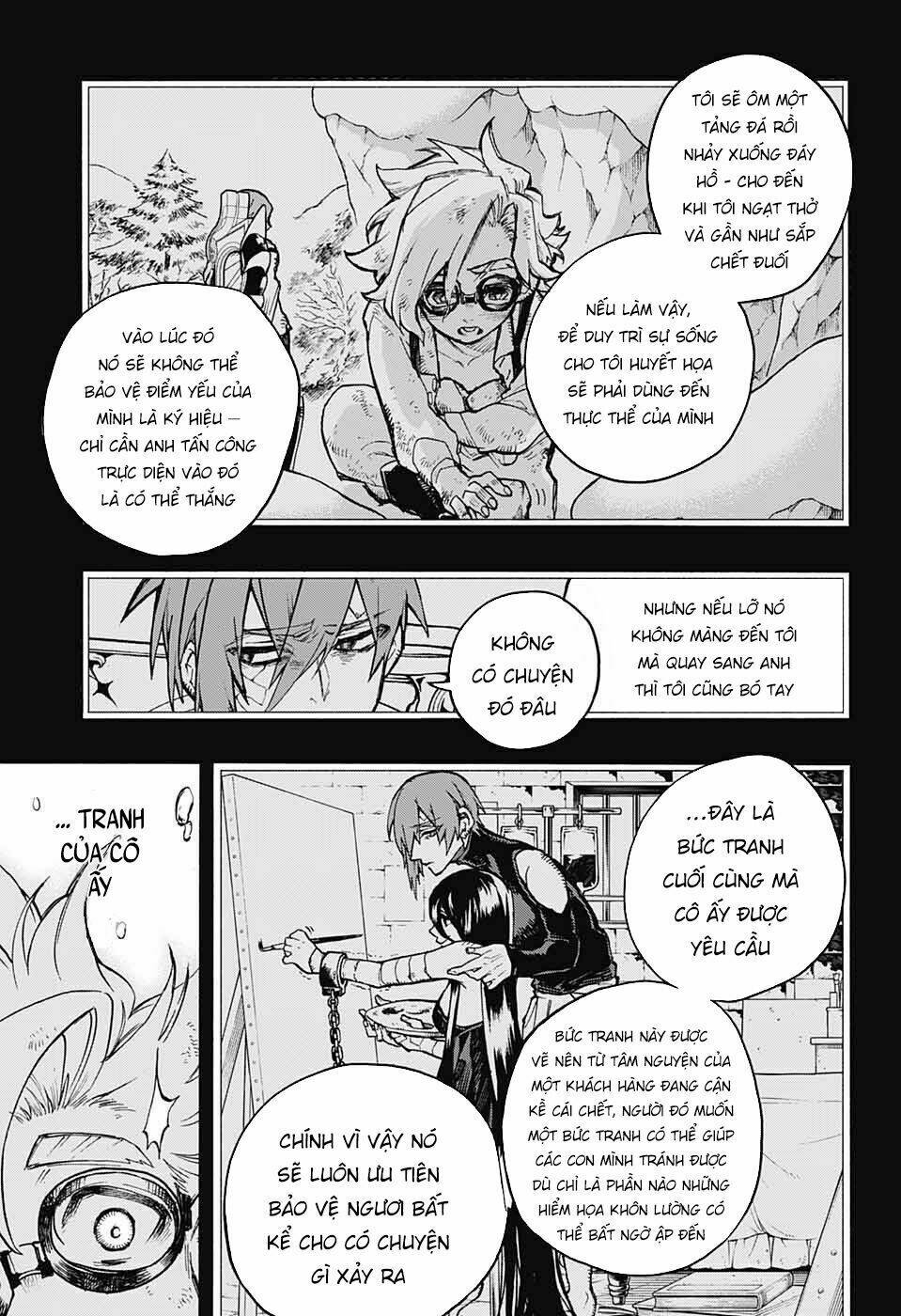 những bức họa quái dị của phù thủy chapter 21 39