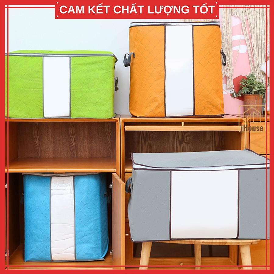 Túi đựng chăn màn quần áo ga gối đa năng, Túi hộp vải đựng chăn mền thông minh tiện lợi