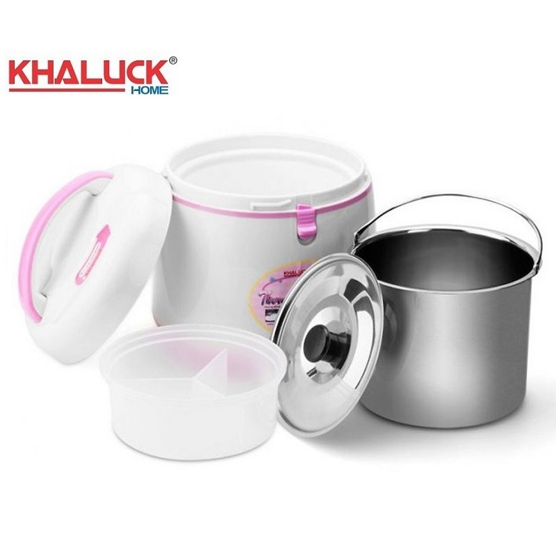 Nồi Ủ Khaluck KL-702 2.5L (Trắng) - Hàng Chính Hãng