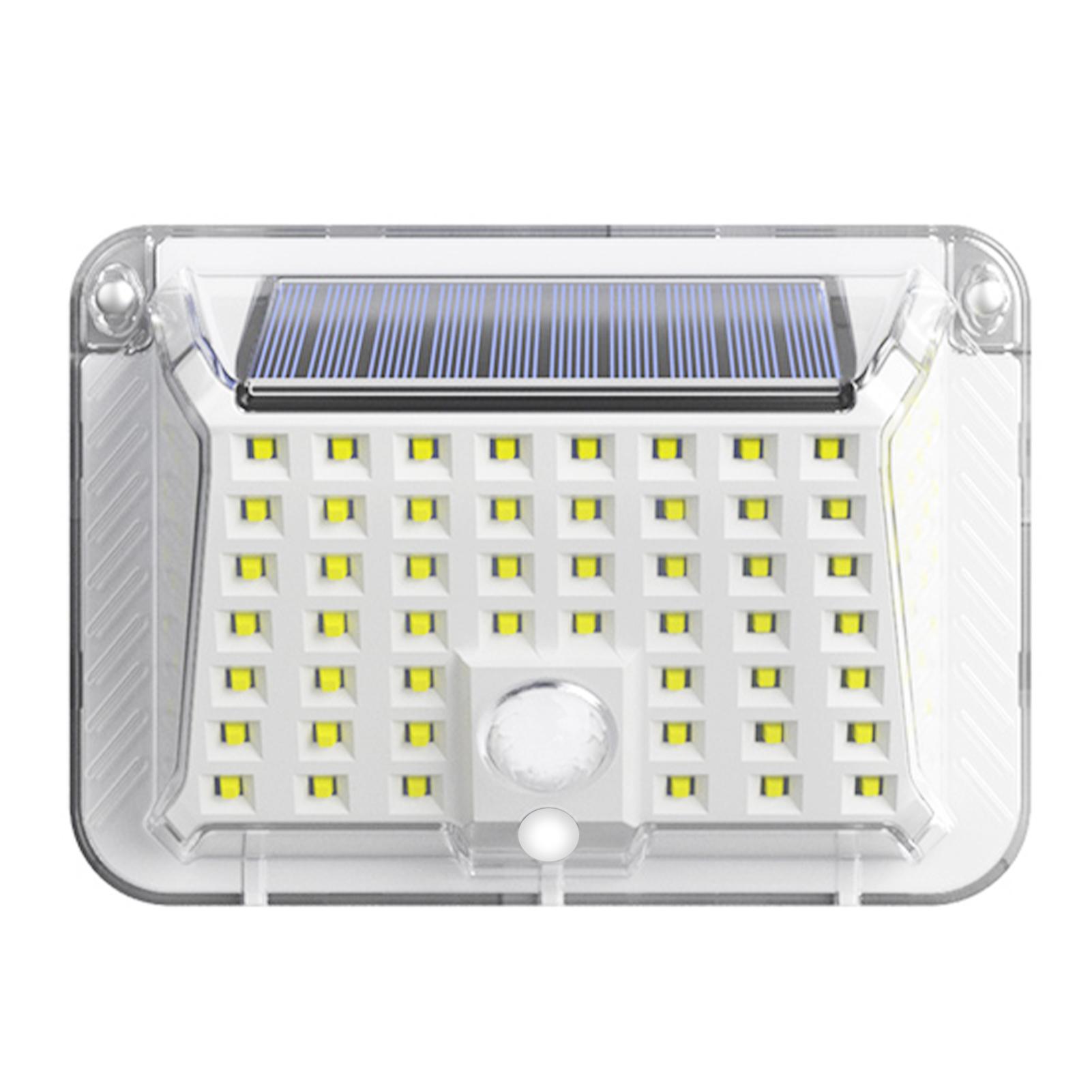 Đèn Led năng lượng mặt trời, không dây, cảm biến chuyển động năng lượng mặt trời với 3 chế độ, chiếu sáng góc rộng 120 ° Chống thấm nước