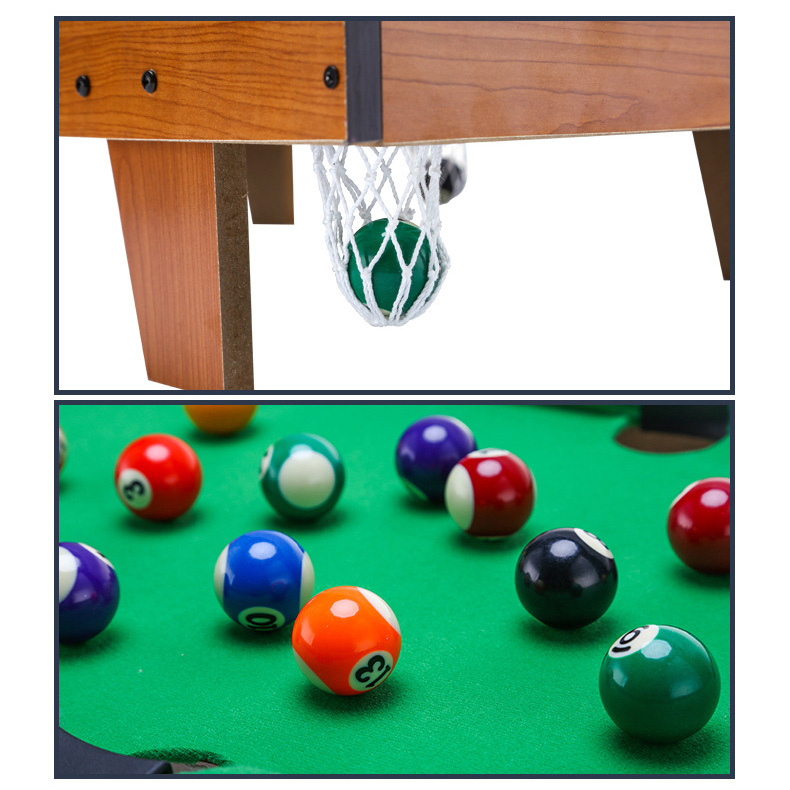 Đồ chơi bàn bida (bi-a) cỡ lớn chân cao 69x37x65cm Table Top Pool Table TTP-69CC