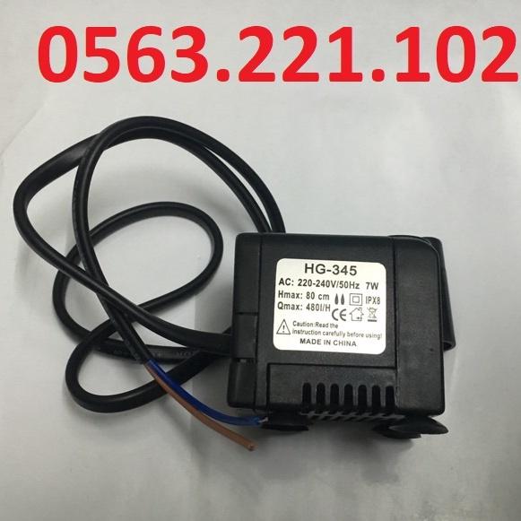 Bơm quạt hơi nước mini Màu đen 7W 9W 13W 16W 18W 25W 30W- 220V quạt điều hoà hơi nước, bể cá thủy cảnh - BẢO HÀNH MỚI