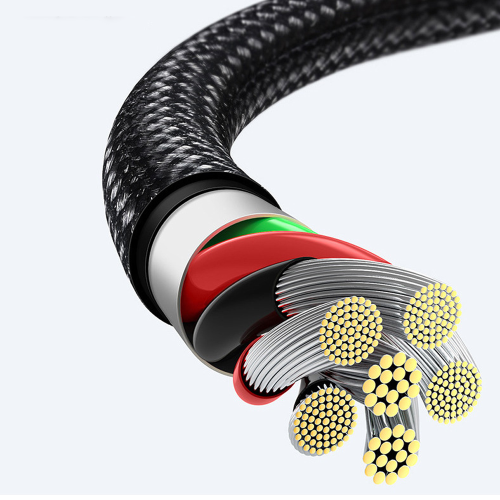 Cáp Sạc Nhanh Omiz Sạc Nhanh 20-60W, Dây Dù Bền Bỉ - Hàng chính hãng