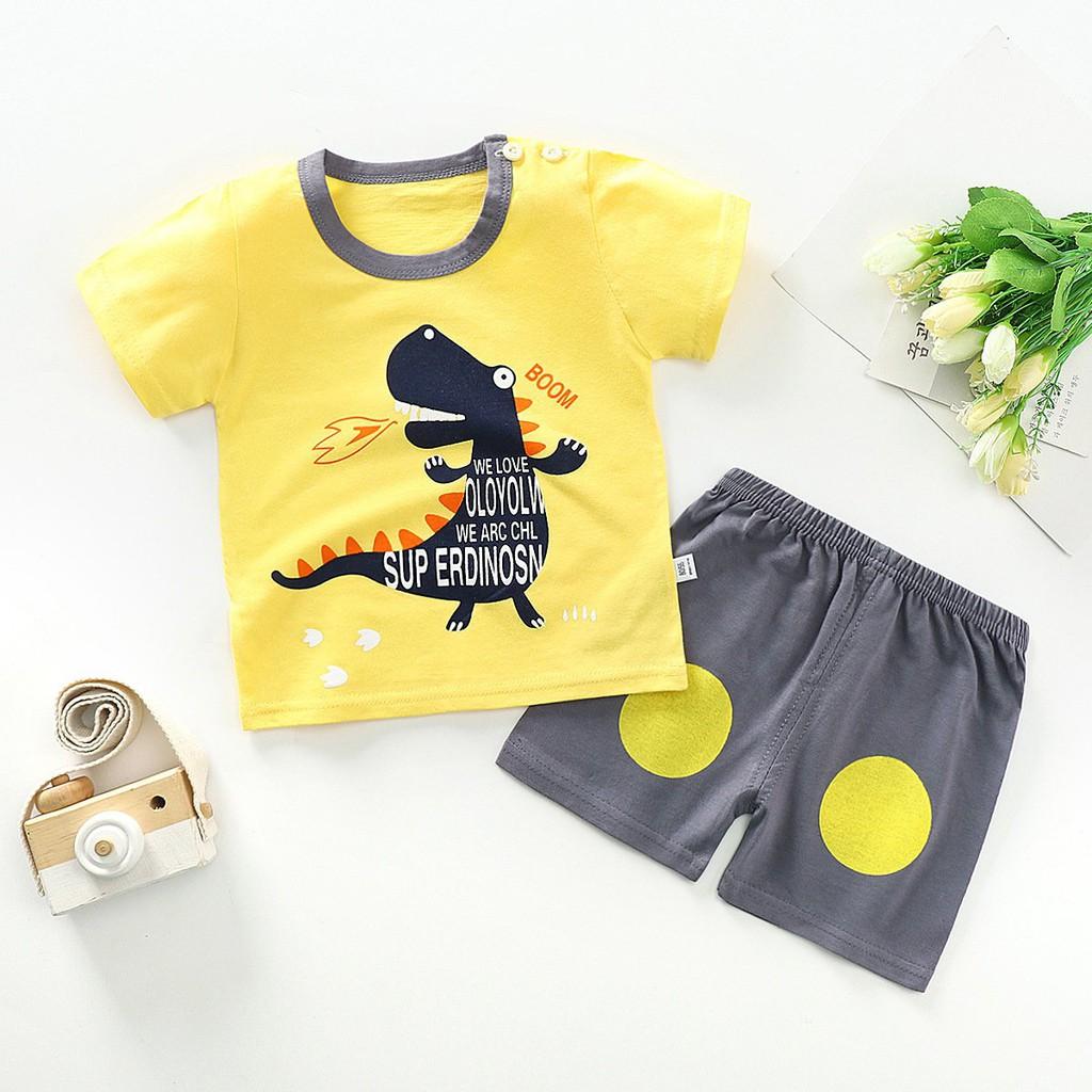 Bộ cộc tay hàng đẹp cho bé gái từ 1 đến 3 tuổi giá rẻ