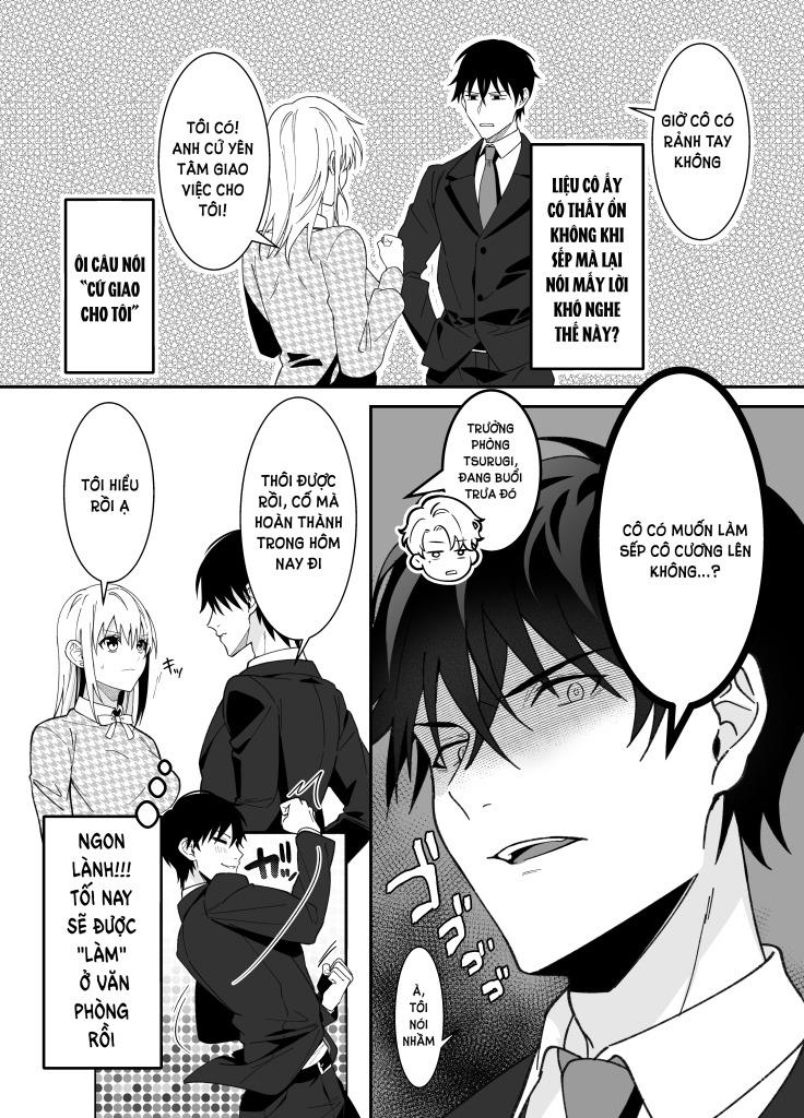 [21+] vở kịch kích tình, sếp khó tính của tôi thật ra lại là gã biến thái chapter 4.1 12