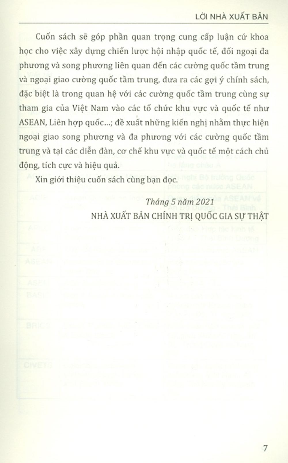 Ngoại Giao Cường Quốc Tầm Trung: Lý Thuyết, Thực Tiễn Quốc Tế Và Hàm Ý Cho Việt Nam (Sách Tham Khảo)