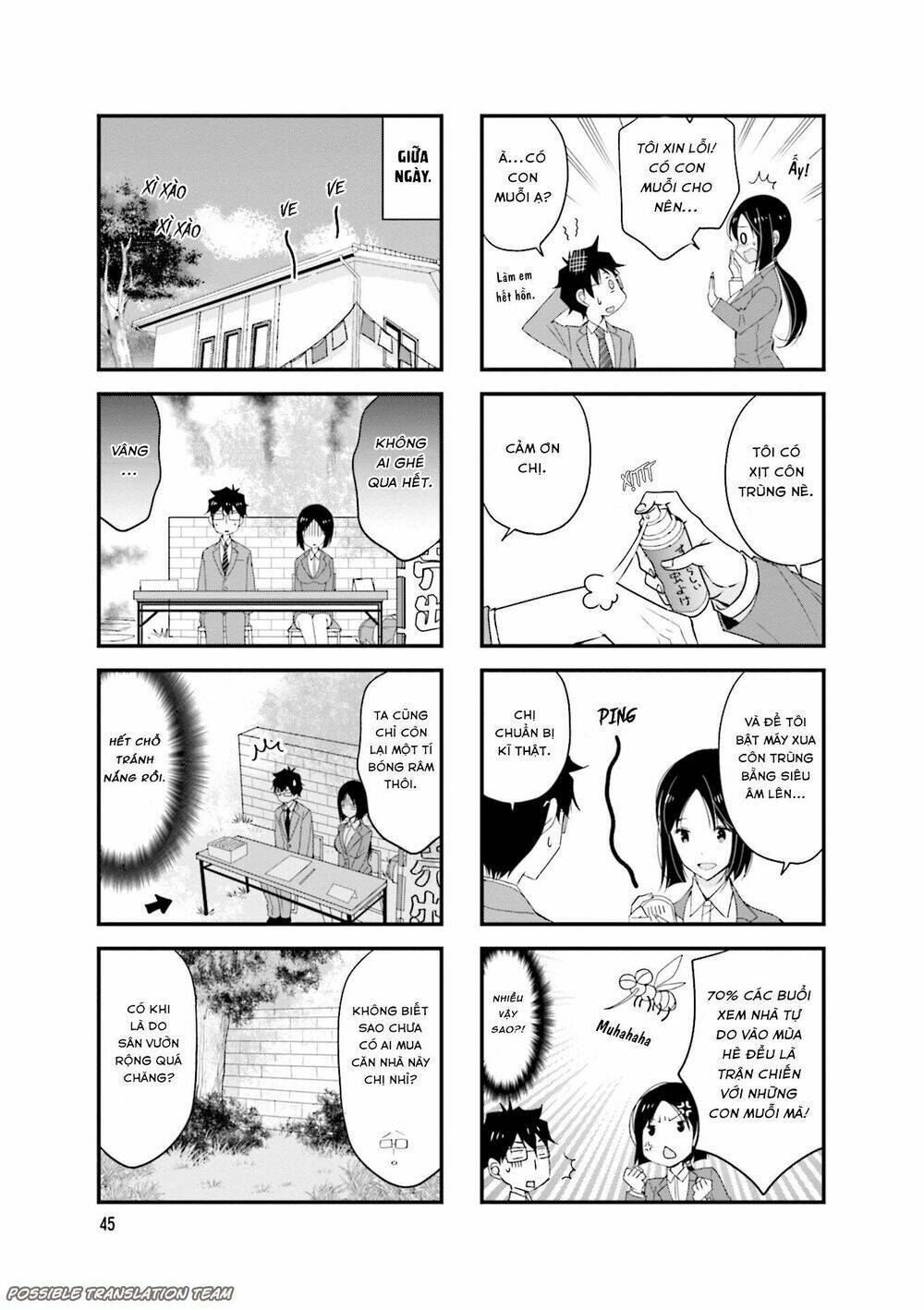 senpai nhỏ nhắn của tôi rất dễ thương chapter 21 5
