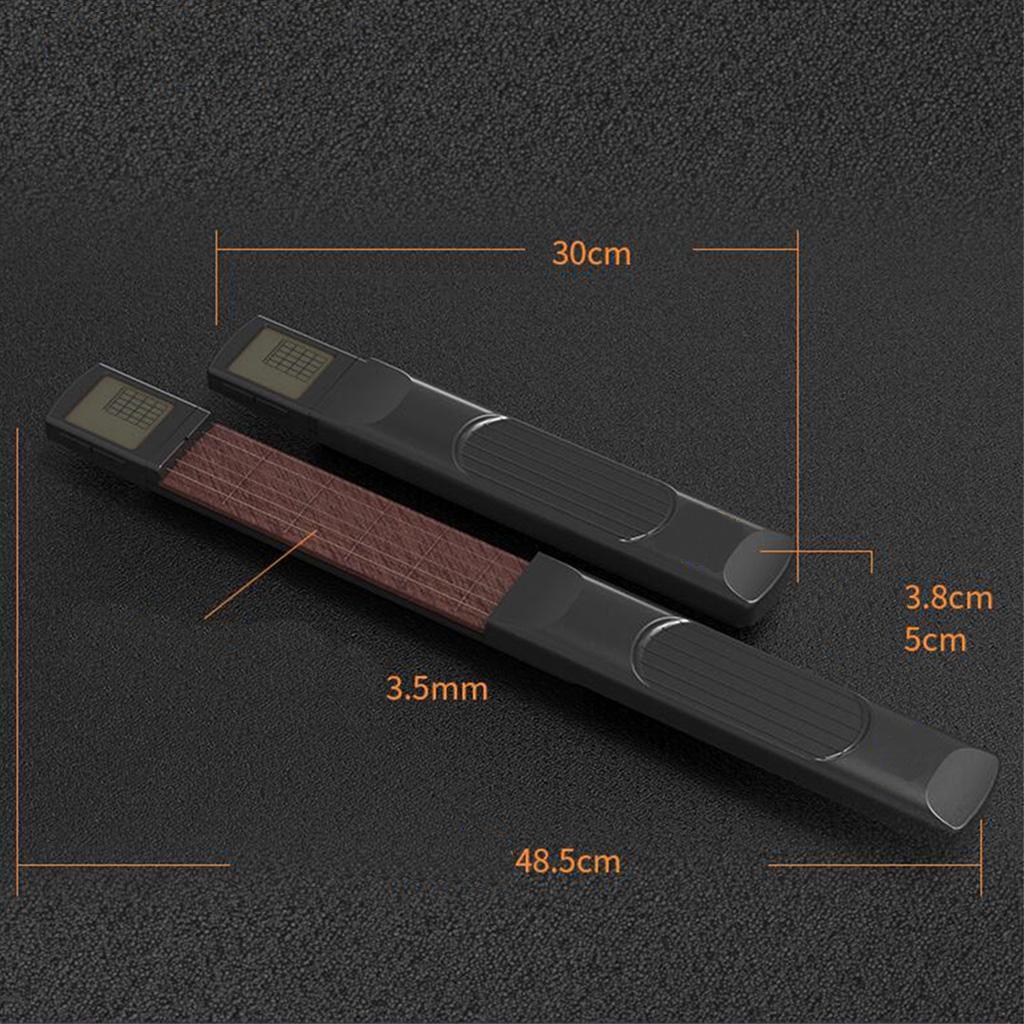 Black Pocket Guitar Trainer Gadget Practice Tool Musical Instrument