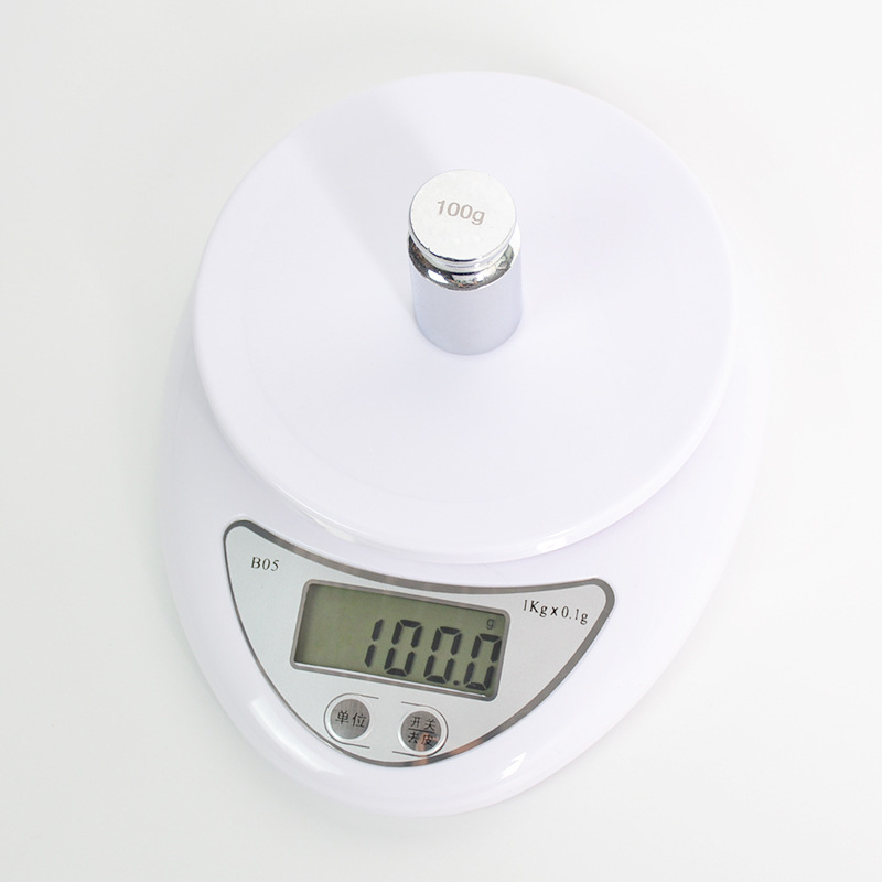 Cân Tiểu Ly Electronic, Cân Điện Tử Nhà Bếp Mini Định Lượng 1g - 5Kg Làm Bánh, Chia Thực Phẩm Độ Chính Xác Cao Tặng Kèm