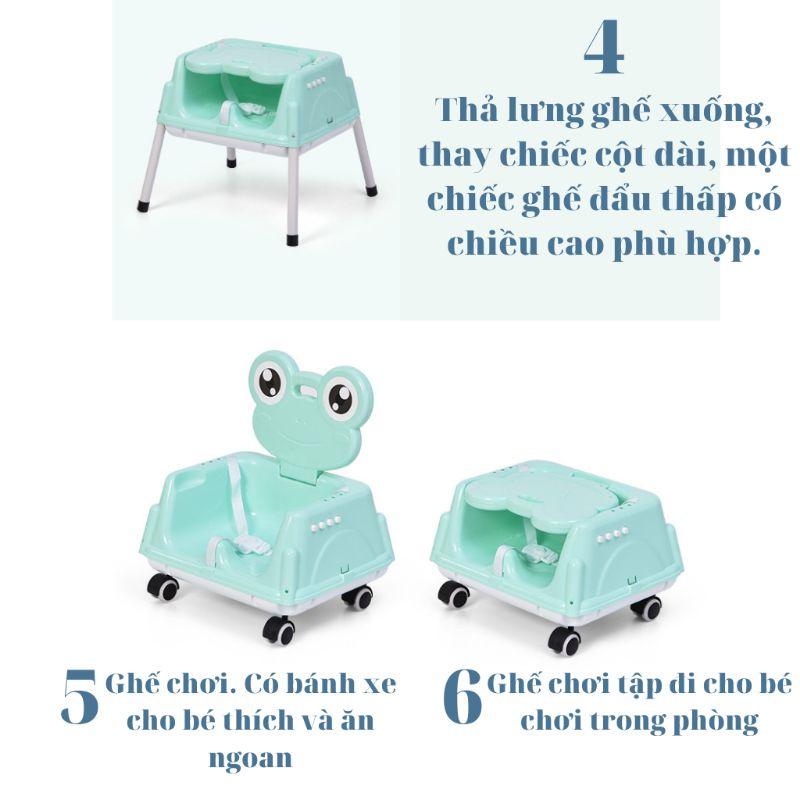 Ghế Ăn Dặm Cho Bé Babo Tùy Chỉnh Độ Cao, Giá Rẻ