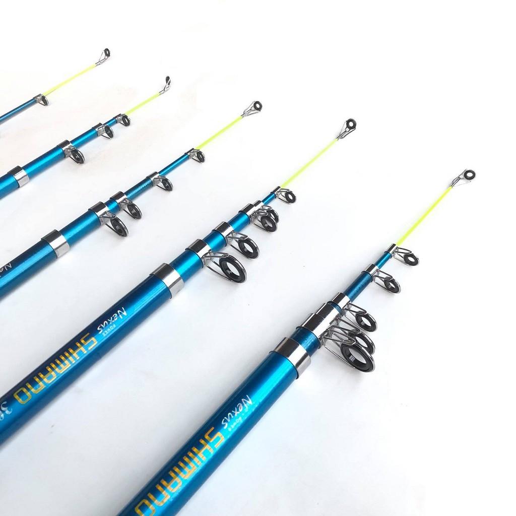 Cần câu máy Shimano nexus xanh đọt đặc , Ngọc Phản Quang - Minh Phú