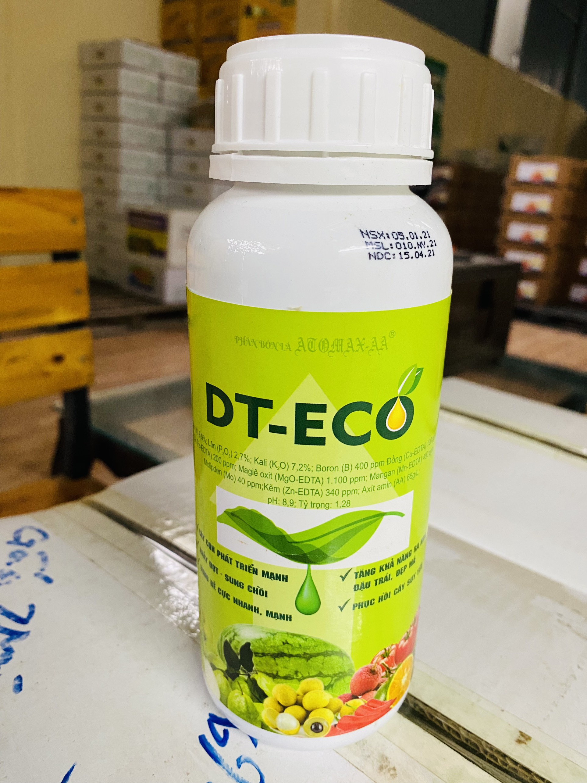 Combo trừ bệnh KinBul 500g và phân bón lá ECO 500ml - Ngăn chặn bệnh hại, phát triển toàn diện rễ, thân, lá, hoa và quả