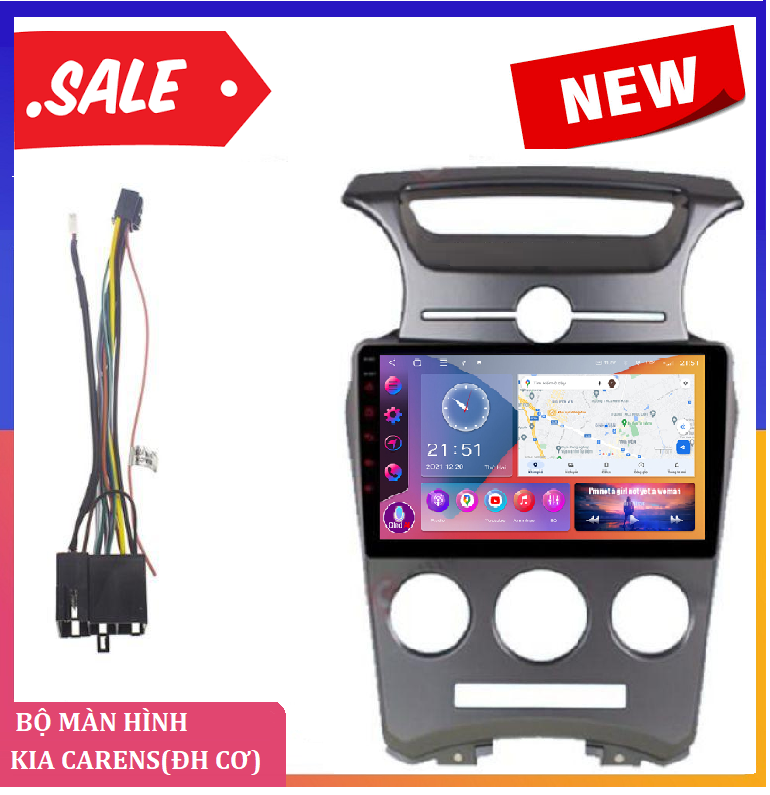 [Hỗ Trợ Lắp Đặt, TẶNG VIETMAP]Bộ màn hình ANDROID A.5 cho xe KIA CARENS- phụ kiện nội thất xe hơi,chạy sim có tiếng Việt hệ điều hành Android 10