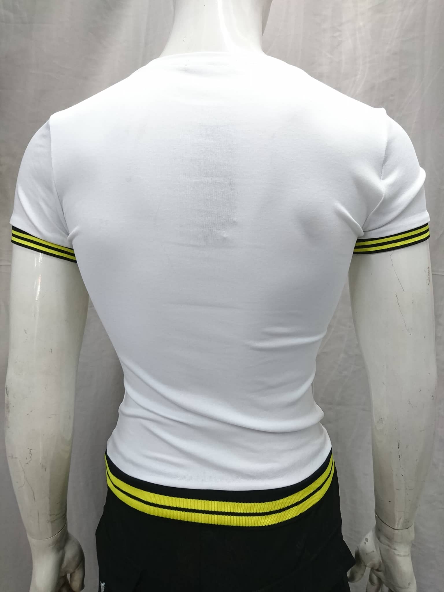 Áo thun tay ngắn thêu chữ tinh tế chất vải cotton cao cấp co giãn nhẹ mặc thoải mái dễ phối đồ hợp với xu hướng thời trang