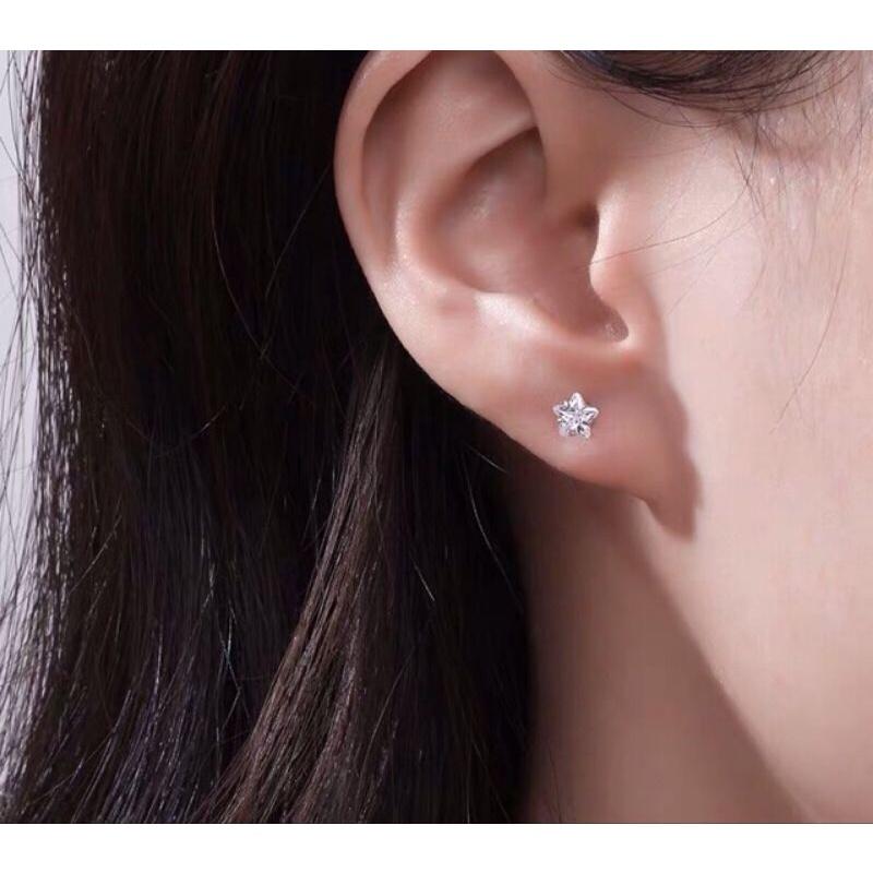 Khuyên Tai Cao Cấp - Đính đá lấp lánh