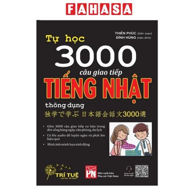 Sách - Tự Học 3000 Câu Giao Tiếp Tiếng Nhật Thông Dụng
