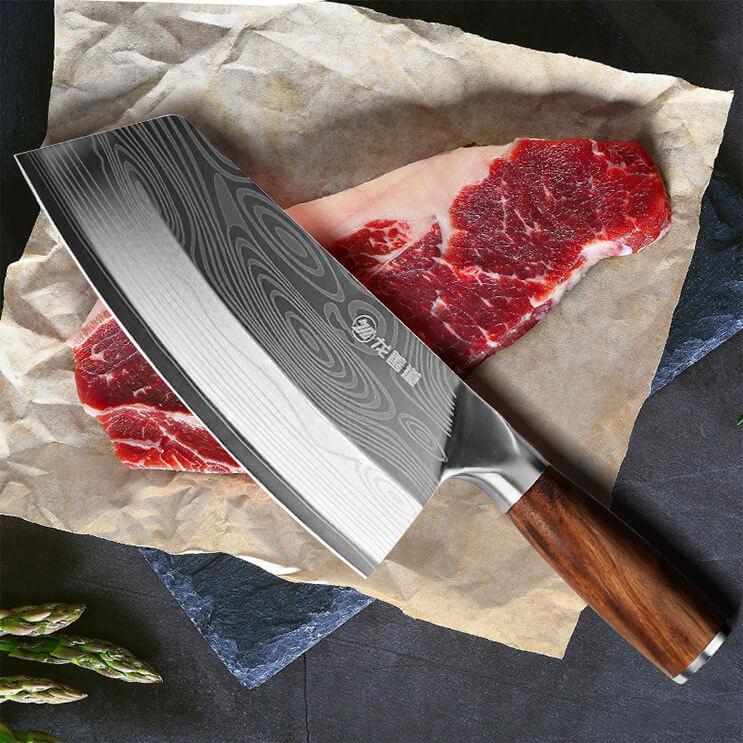 DAO - DAO BẾP NHẬT BẢN SANTOKU MÃ b6DT124 nt topcomshop vn