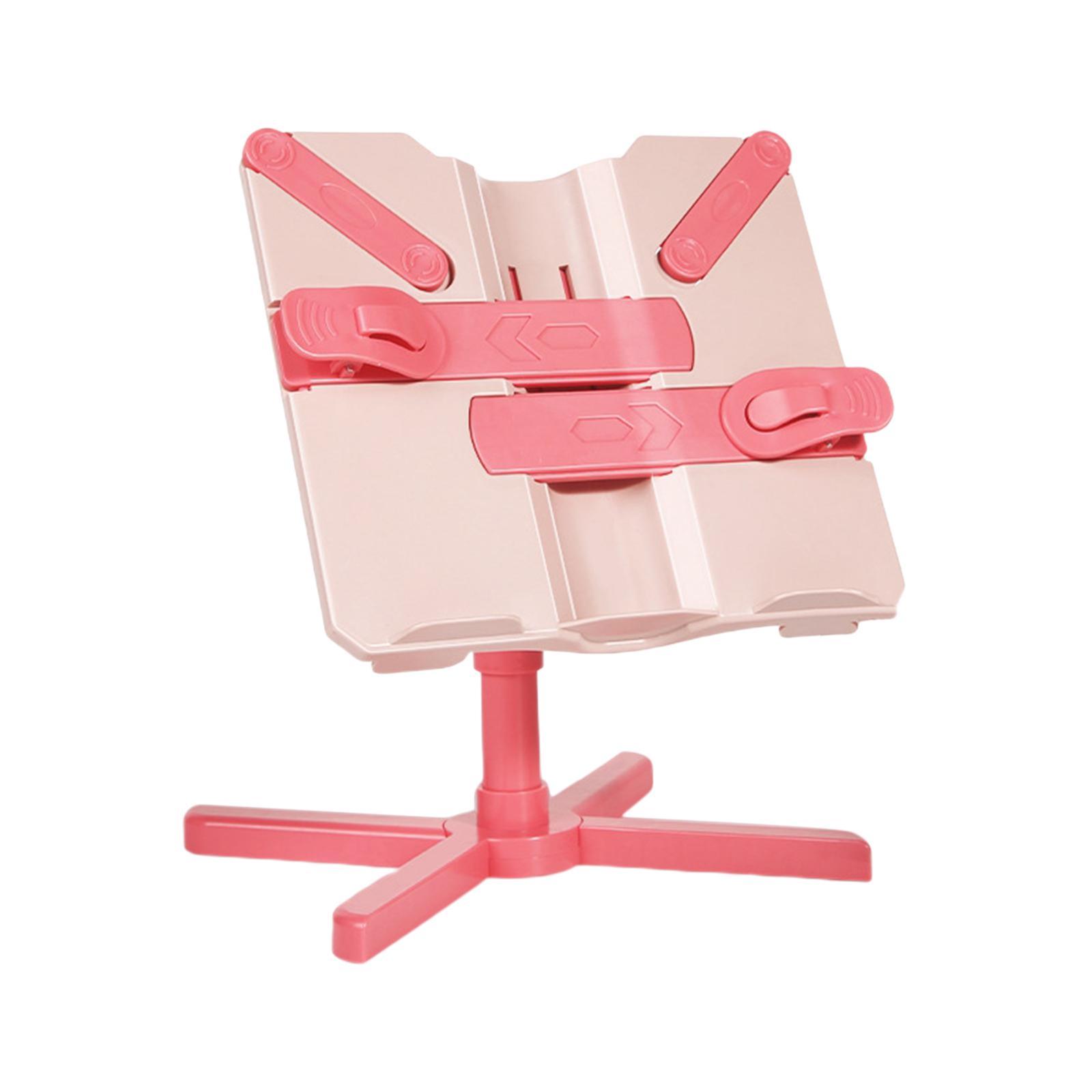 Book Holder Stand Portable Durable Tablet Holder for Kitchen Desktop Bedroom