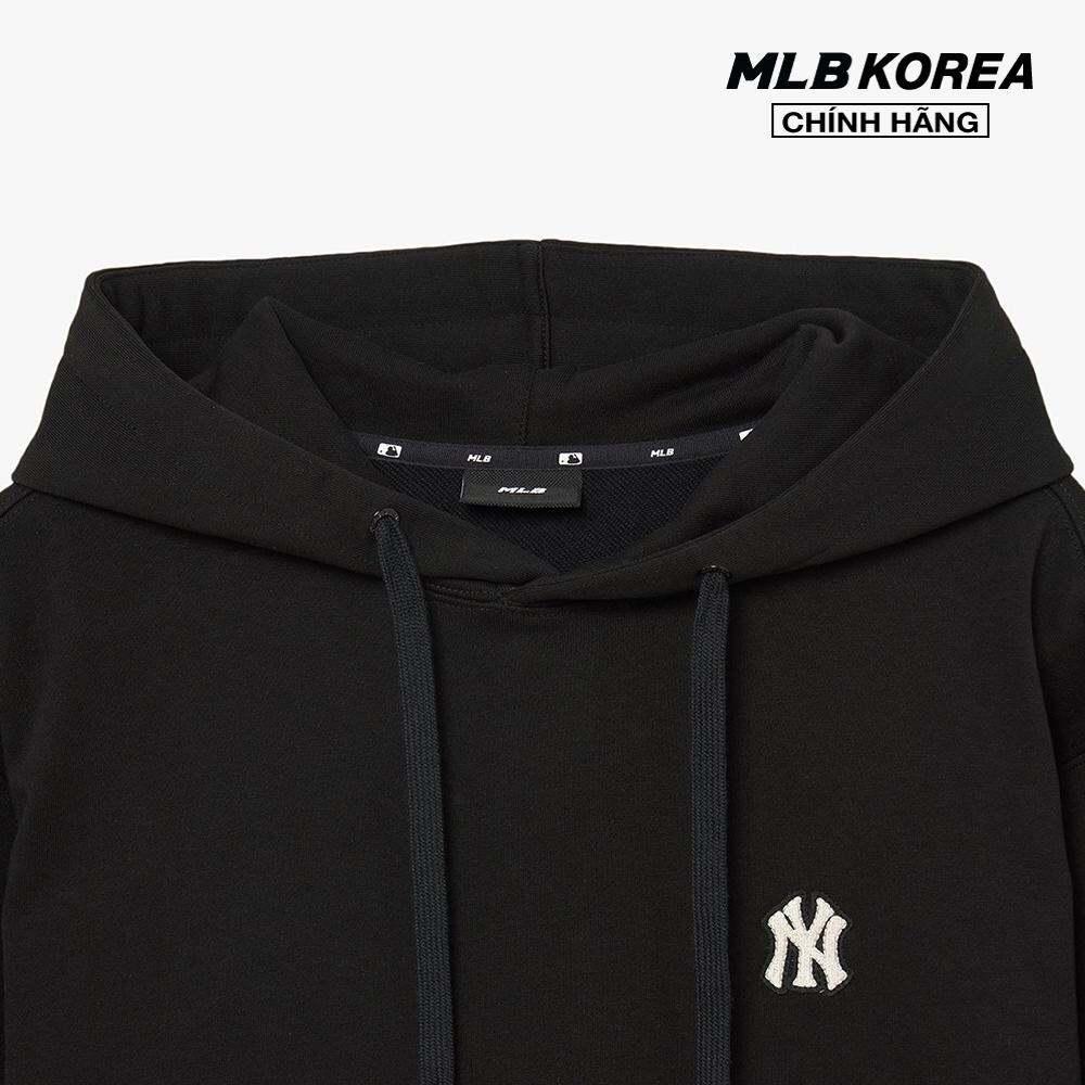 MLB - Áo hoodie unisex tay dài phối mũ Basic Small