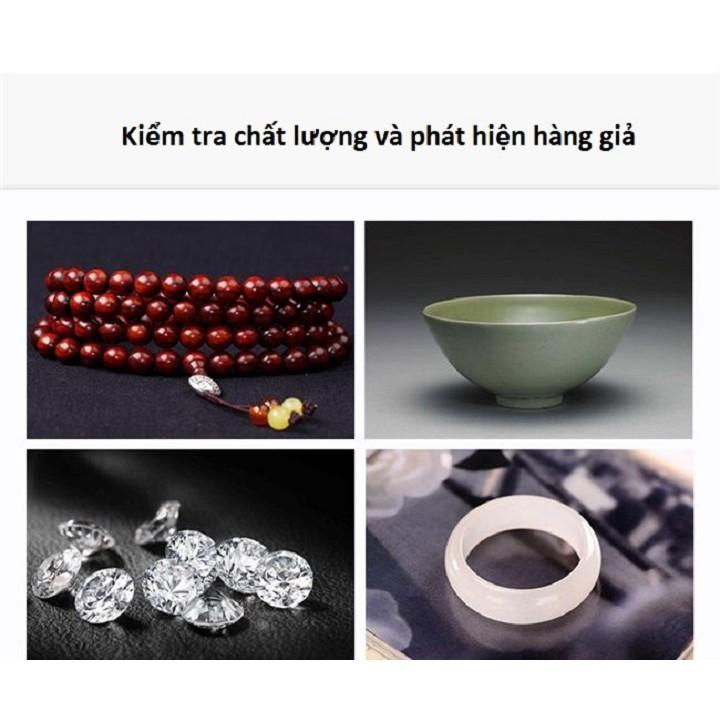 Kính lúp 60-100X kẹp điện thoại