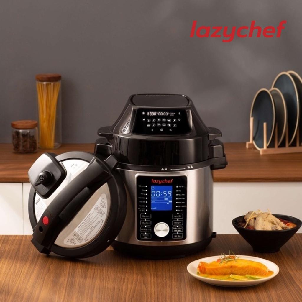 Nồi Chiên Hầm Lazychef 16IN1 - Dung Tích Lớn, Thay Thế Mọi Thiết Bị Nhà Bếp