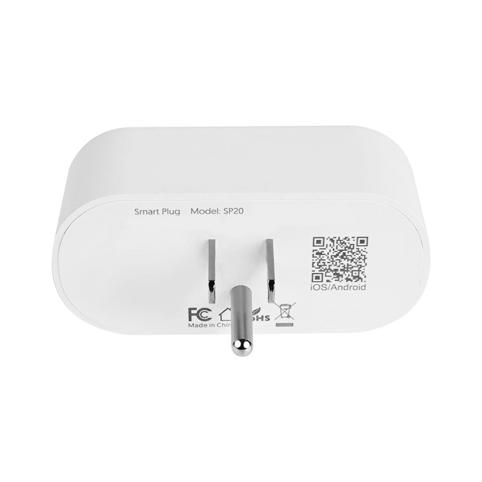 Ổ cắm thông minh 15A 2200W Mini WiFi US Plug Smart Outlet APP Điều khiển từ xa bằng giọng nói, Chức năng hẹn giờ
