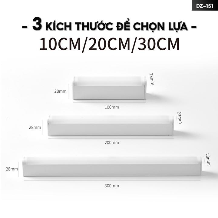 Đèn Led Gắn Tủ Áo Dán Từ Nam Châm Tiện Lợi Chức Năng Tắt Bật Thủ Công Đèn Sạc Không Dây DZ-151