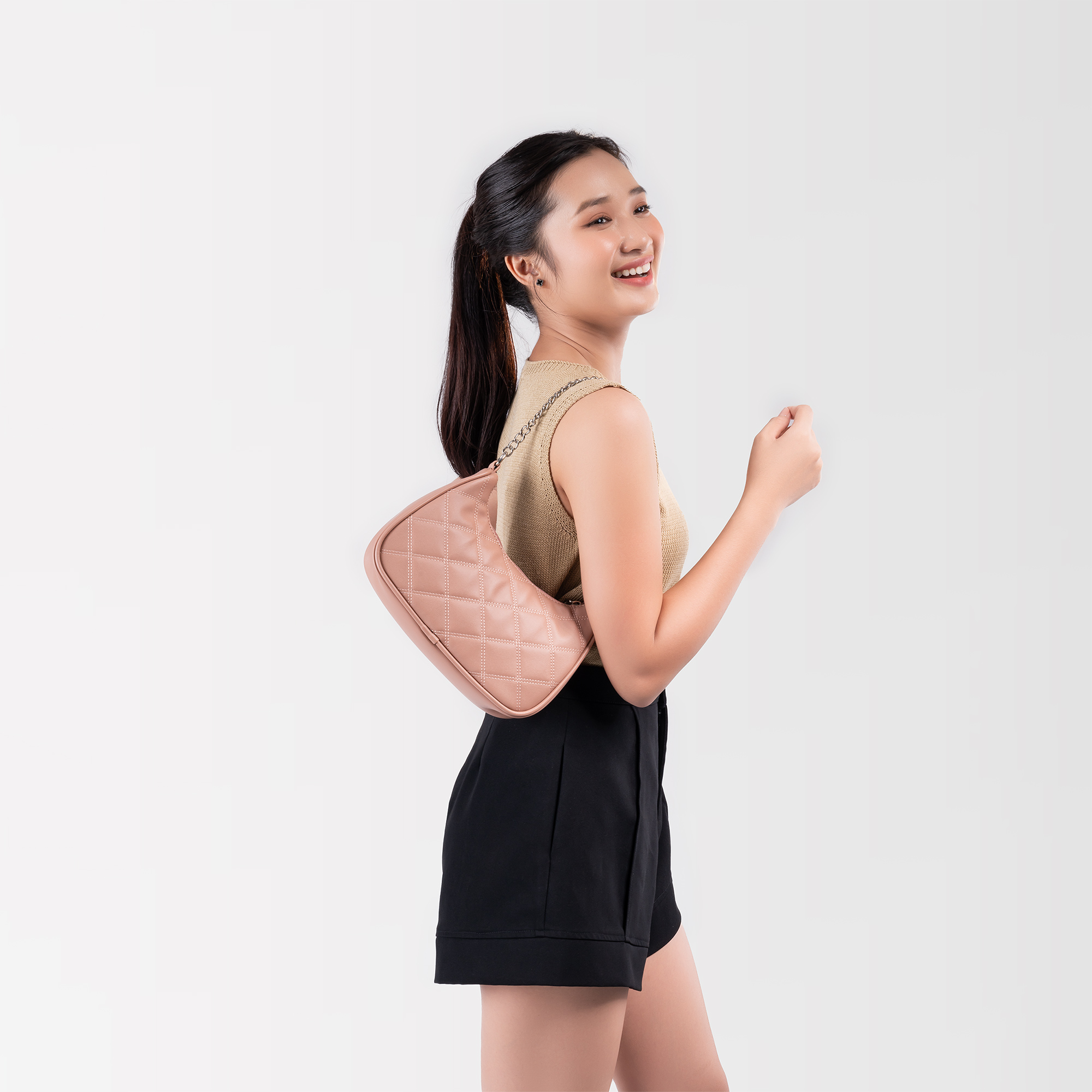 Túi đeo chéo nữ kẹp nách thời trang YUUMY Seasand YN159