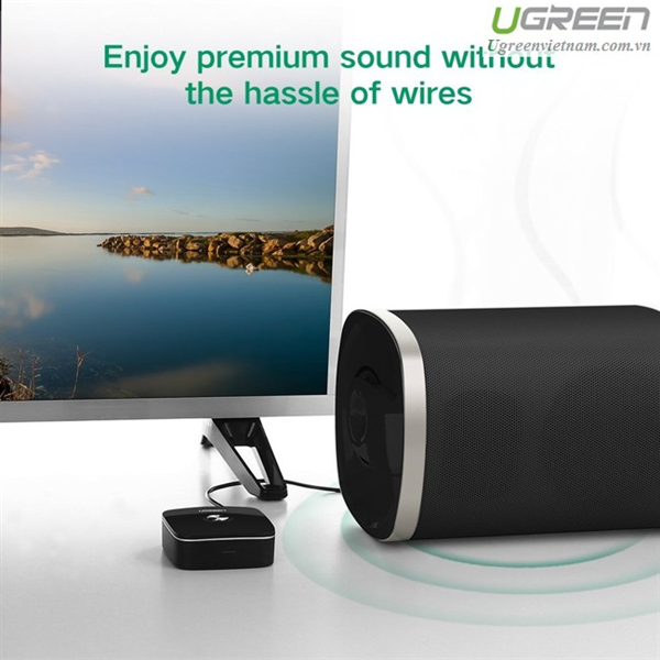 Wireless Bluetooth 4.1 Receiver Audio Adapter Ugreen 30445-Hàng Chính Hãng
