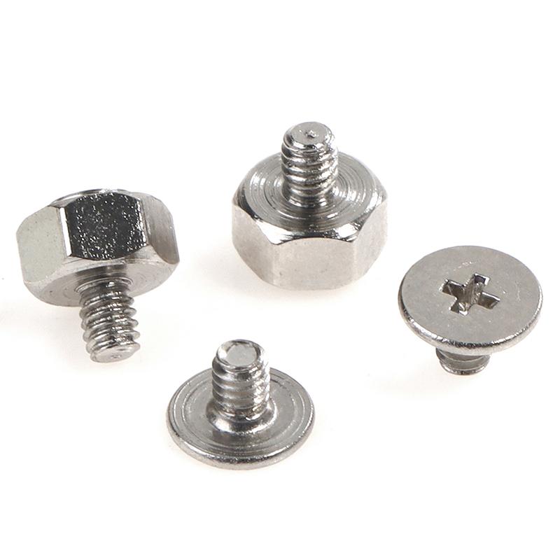 10 Bộ Tay Gắn Bộ Dụng Cụ Đứng Tắt Vít Lục Giác Hạt Cho A-SUS M.2 SSD Bo Mạch Chủ Bạc Cho Laptop Xách Tay sửa Sửa Chữa Máy Tính