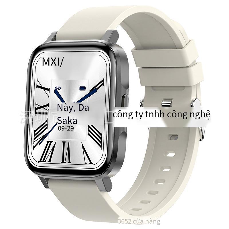 Vụ nổ giá thấp nhất F60 đồng hồ đo nhiệt độ cơ thể thông minh đo nhịp tim vòng đeo tay thông minh đồng hồ thể thao đồng hồ thông minh màn hình lớn