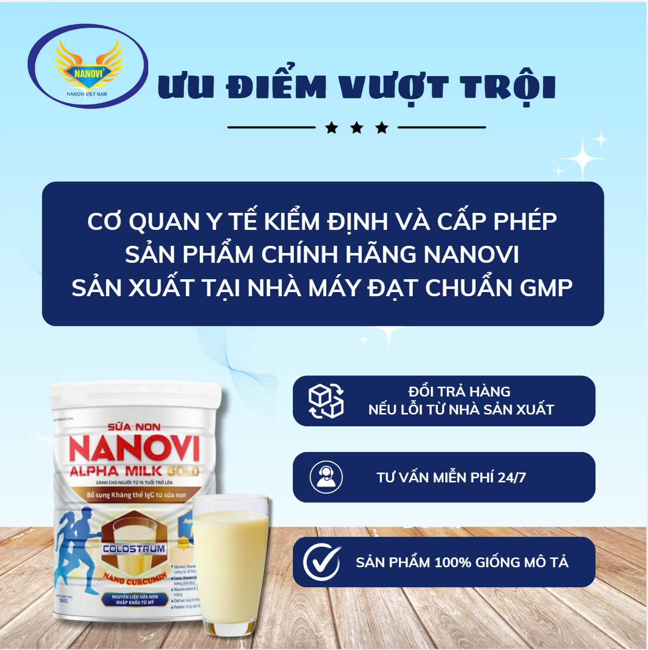 Sữa Non Nanovi Alpha Milk Gold 900g – Nano Curcumin.