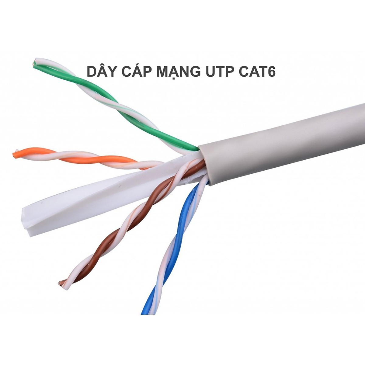 5M Dây Mạng CAT6 RJ45 Bấm Sẵn 2 Đầu - Hàng Nhập Khẩu